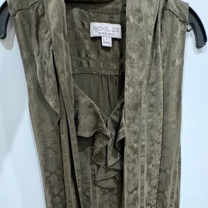 Rachel Zoe size 2 olive green dress